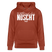 NETT KANN ICK OOCH-Unisex Bio-Hoodie - Terrakotta