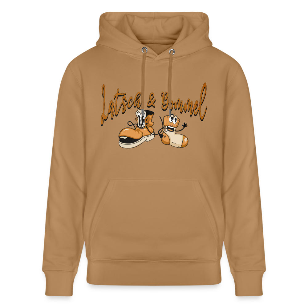 LATSCH UND BOMMEL - Unisex Bio-Hoodie CRUISER - Latte