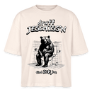 DRUFF JESCHISS'N-Frauen Boxy Bio-T-Shirt Nova - Naturweiß