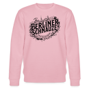 BERLINER SCHNAUZE- Unisex Bio-Sweatshirt - Hellrosa