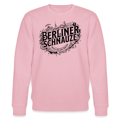 BERLINER SCHNAUZE- Unisex Bio-Sweatshirt - Hellrosa