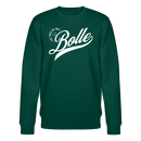 ICK FREU MA WIE BOLLE-Unisex Bio-Sweatshirt - Forest
