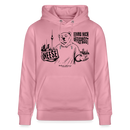 Berlin Souvenir mit echt Berliner Schnauze-NEESE-Unisex Bio-Hoodie - Lila Traum