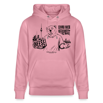 Berlin Souvenir mit echt Berliner Schnauze-NEESE-Unisex Bio-Hoodie - Lila Traum