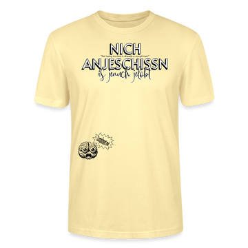 BERLINER EFFIZIENZ 'Dit Lob'-Unisex T-Shirt Bio - Creme