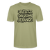 Berliner Spruch-VAFATZ DA VOM JELÄNDE-Unisex T-Shirt BIO - Nebelgrün