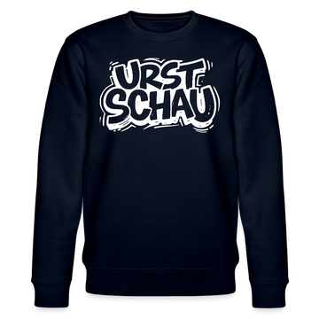 Ostalgie-Unisex Bio-Sweatshirt II - URST SCHAU - Navy
