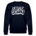 Ostalgie-Unisex Bio-Sweatshirt II - URST SCHAU - Navy