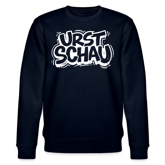 Ostalgie-Unisex Bio-Sweatshirt II - URST SCHAU - Navy