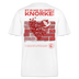 SEI KNORKE - Backprint -Relaxed Fit Unisex Bio-T-Shirt Sparker - Weiß
