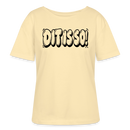 Berlin Shirt-DIT IS SO!-Relaxed Rundhals Frauen Bio-T-Shirt - Creme