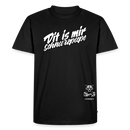 DIT IS MIR SCHNURZPIEPE-Männer Premium BIO T-Shirt - Schwarz