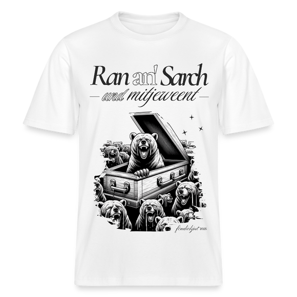 Ran an Sarch-Relaxed Fit Unisex Bio-T-Shirt I - Weiß
