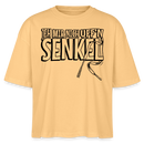 JEH MIR NICH UFFN SENKEL-Frauen Boxy Bio-T-Shirt II - Mispel