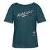 KIEKSTN SO? Rundhals Frauen Bio-T-Shirt - Dunkles Petrol