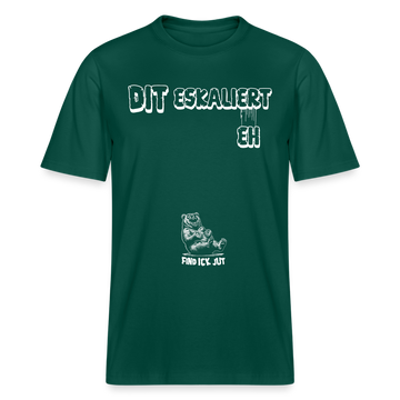 DIT ESKALIERT EH-Relaxed Fit Unisex Bio-T-Shirt - Forest