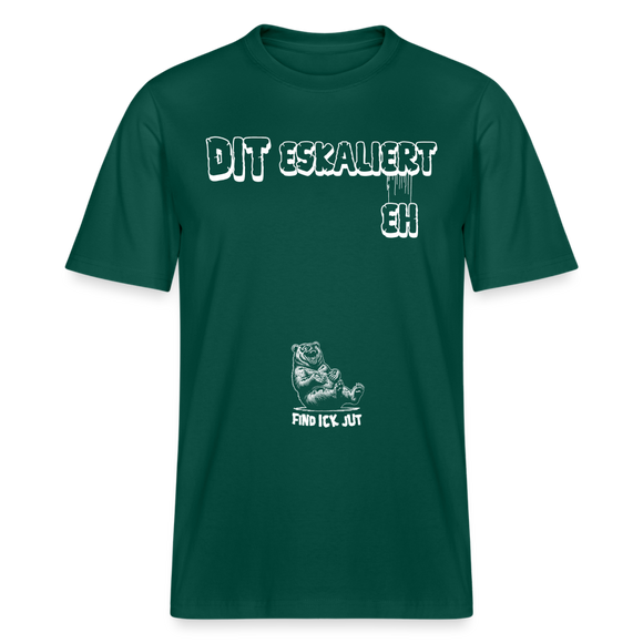 DIT ESKALIERT EH-Relaxed Fit Unisex Bio-T-Shirt - Forest