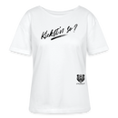 KIEKSTN SO?-Rundhals Frauen Bio-T-Shirt - Weiß