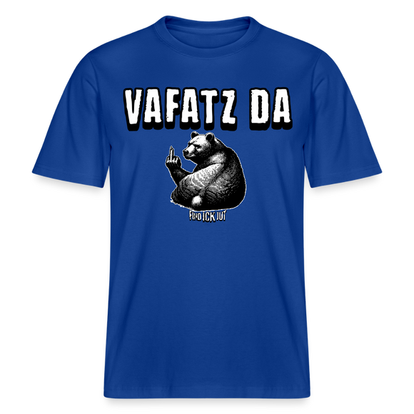 VAFATZ DA-Relaxed Fit Unisex Bio-T-Shirt - Dunkelblau