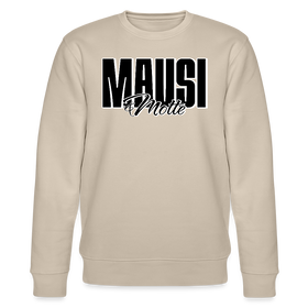 MAUSI UND MOTTE-Unisex Bio-Sweatshirt - Beige
