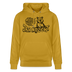 DU SCHNALLST JAR NÜSCHT-Unisex Bio-Hoodie - Ocker