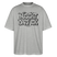 NÜSCHT DARF ICK- Berlin Shirt-Oversized Unisex Bio T-Shirt - Grau meliert