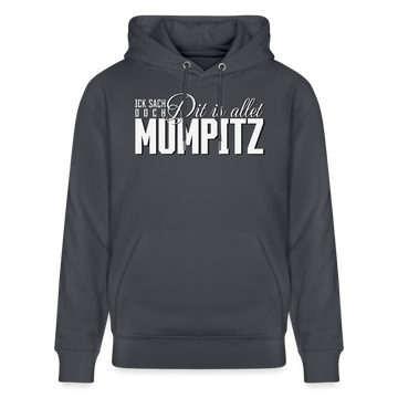MUMPITZ-Unisex Bio-Hoodie-dunkel - Indigoblau