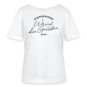 WIR SIND DIE GEILSTEN-Berliner26-Rundhals Frauen Bio-T-Shirt - Weiß
