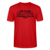 Berliner Spruch-FISIMATENTEN-Unisex Bio T-Shirt  II - Rot
