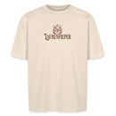 LAUBENPIEPER-Unisex Oversize Bio-T-Shirt - Naturweiß