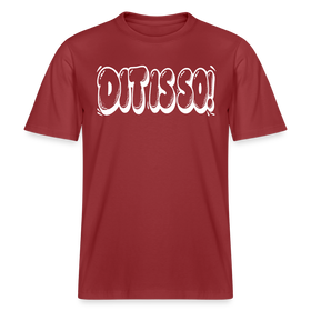 Berlin Shirt-DIT IS SO!-RELAXED FIT Unisex Organic T-Shirt - Erdrot