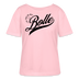 ICK FREU MA WIE BOLLE-Rundhals Frauen Bio-T-Shirt II - Hellrosa