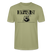 Dit Berlin Statement 'ICK LACH MIR N AST'-Design-Unisex T-Shirt BIO - Nebelgrün