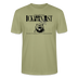 Dit Berlin Statement 'ICK LACH MIR N AST'-Design-Unisex T-Shirt BIO - Nebelgrün