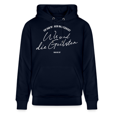 WIR SIND DIE GEILSTEN-Berlin26-Unisex Bio-Hoodie - Navy