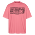 Berliner Spruch-ICK WUNDER MIR-Oversized Unisex Bio T-Shirt - Pink 