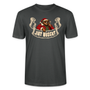 Berliner Bär-Weihachten-JIBT NÜSCHT-Unisex T-Shirt - Anthrazit