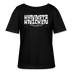 Berliner Spruch-KANNSTE KNICKEN-Rundhals Frauen Bio-T-Shirt - Schwarz