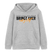 NETT KANN ICK OOCH - Kinder Bio-Hoodie - Grau meliert