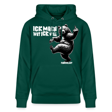 ICK MACH WAT ICK WILL-Unisex Bio-Hoodie III - Forest