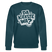 DA KIEKSTE WA?-Unisex Bio-Sweatshirt mit Berliner Schnauze - Dunkles Petrol