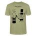 Dit leichte Berlin Shirt-OHNE WORTE-Unisex T-Shirt - Nebelgrün