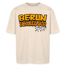 BERLIN ICK LIEB DIR - Unisex Oversize Bio-T-Shirt - Naturweiß