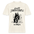DRUFF JESCHISS'N-Relaxed Fit Unisex Bio-T-Shirt - Naturweiß 