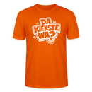 Berlin Shirt mit Spruch- DA KIEKSTE WA?-Unisex T-Shirt Bio - Tieforange