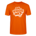 Berlin Shirt mit Spruch- DA KIEKSTE WA?-Unisex T-Shirt Bio - Tieforange