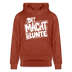 DIT MACHT URST LUNTE-Unisex Bio-Hoodie mit Berliner Dialekt - Terrakotta