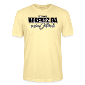 VERFATZT DA VOM JELÄNDE- Unisex T-Shirt BIO - Creme