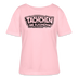 TACHCHEN IHR FLITZPIEPEN-Rundhals Frauen Bio-T-Shirt mit Berliner Schnauze - Hellrosa