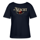 Weihnachten Berlin-JIBT NÜSCHT-Rundhals Frauen Bio-T-Shirt - Navy